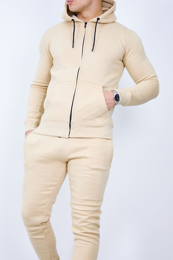 BEIGE-BLOCK-HOODED-TRACKSUIT