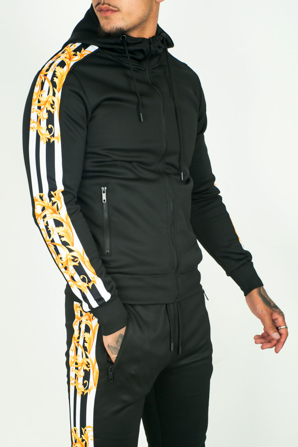 BLACK-ANIMAL-TAPE-SKINNY-FIT-TRACKSUIT