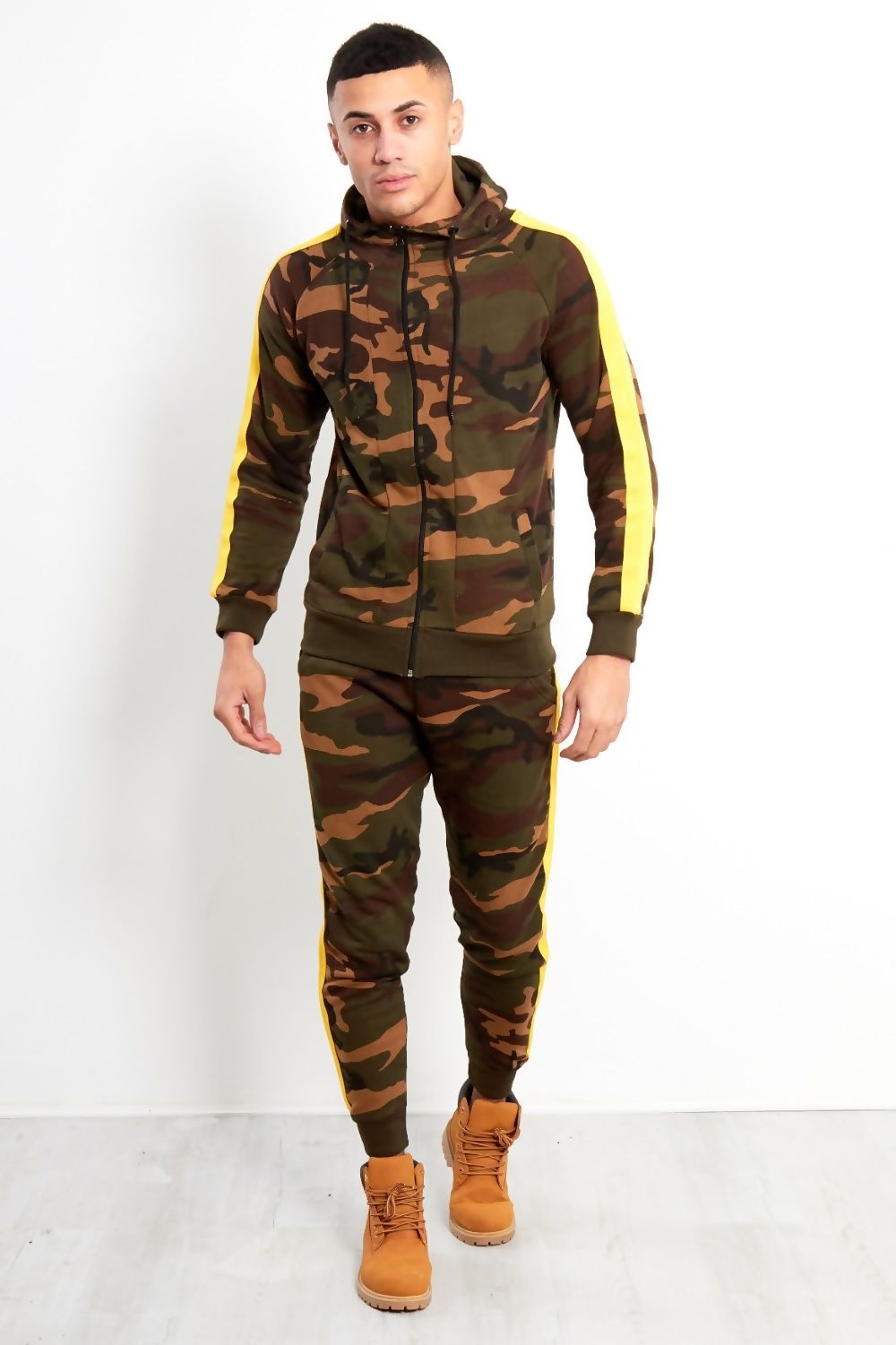 CAMO-STRIPE-SKINNY-FIT-HOOD-TRACKSUIT