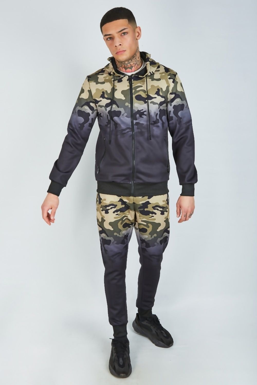 Khaki-Camo-Skinny-Fit-Hooded-Tracksuit